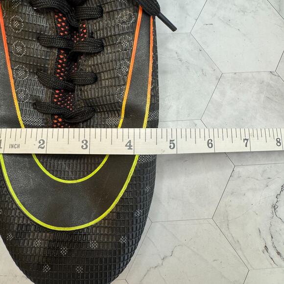 Wejiess Soccer Cleats No Size Tag Men Sz 10 Black Orange Yellow Volt Good Cond main image 8